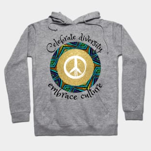 Celebrate diversity, embrace culture, African tribal Hoodie